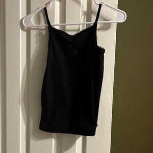 Cat & Jack Black Camisole with Lace Detail